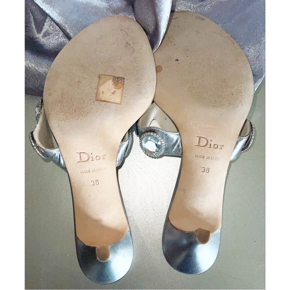 Dior Shoes Christian Dior Crystal Sandals Poshmark